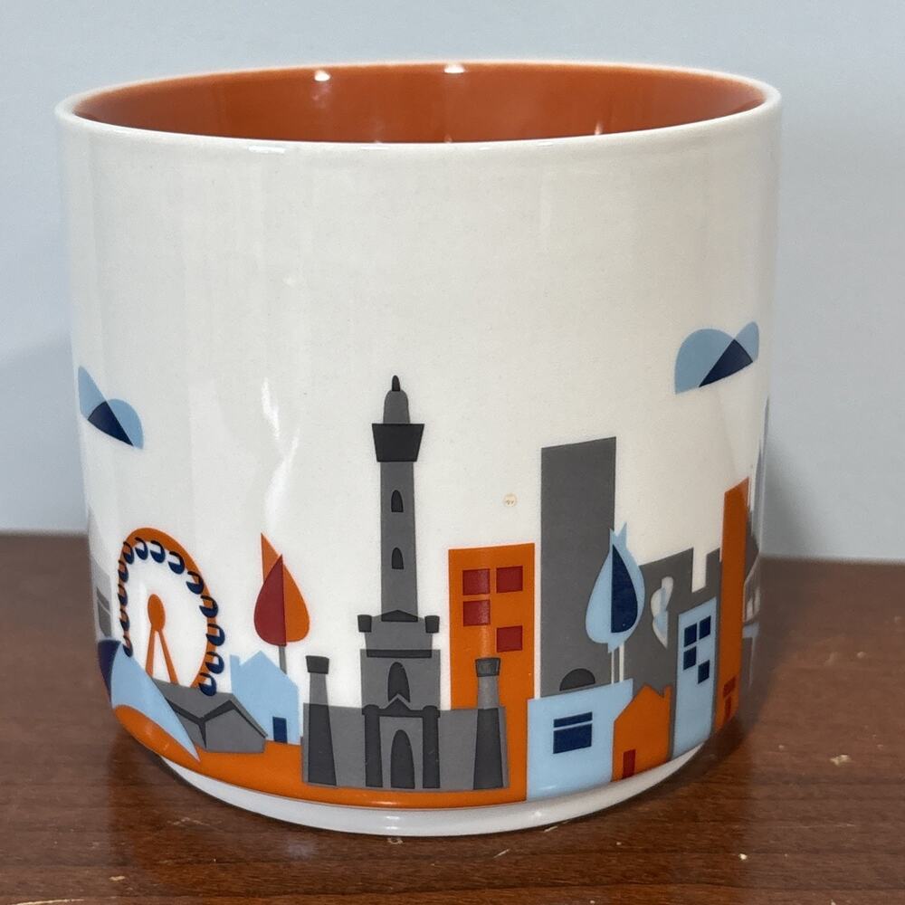 Starbucks Chicago Illinois You Are Here YAH Mug 14 fl oz Coffee Mug Cup 2015 - Picture 2 of 6